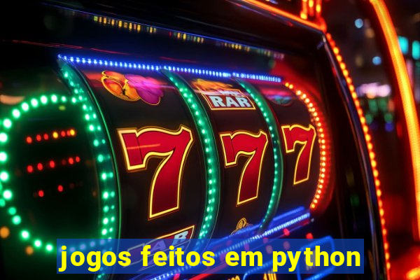 jogos feitos em python